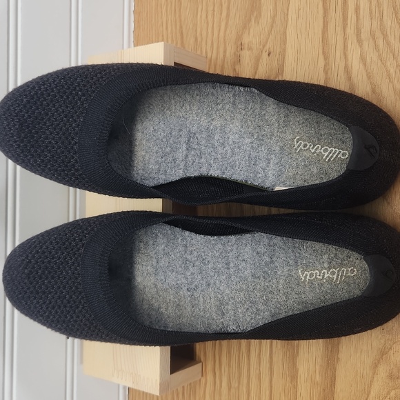 Allbirds Black Women's Flats Size 9.5 - Picture 3 of 4